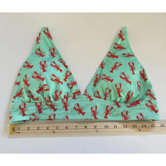 MeUndies Other - MeUndies Size XL Bikini Top Women's Lobster
